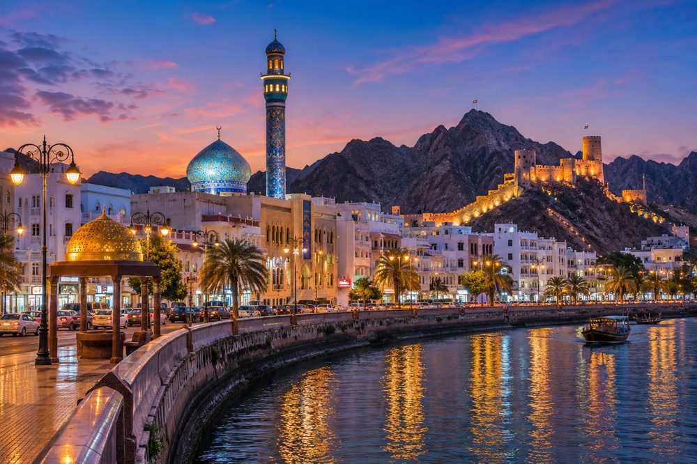 Muscat, Oman coastline